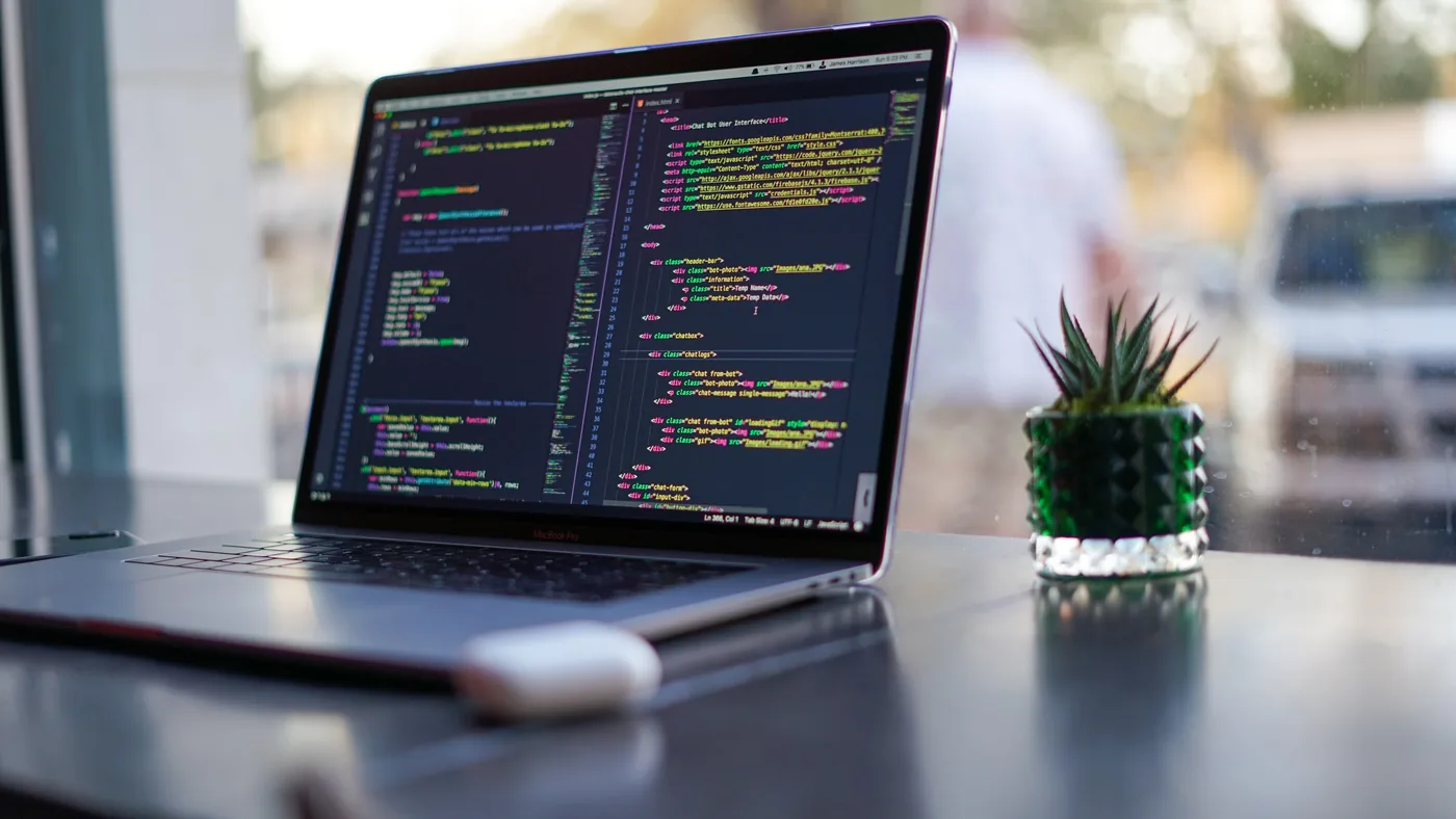 Source code on screen, with a coding standard violation marked in the editor.
